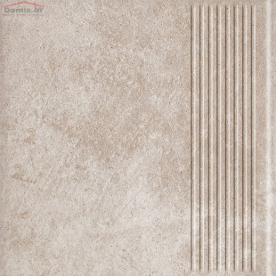 Клинкерная плитка Ceramika Paradyz Viano Beige ступень простая (30x30)